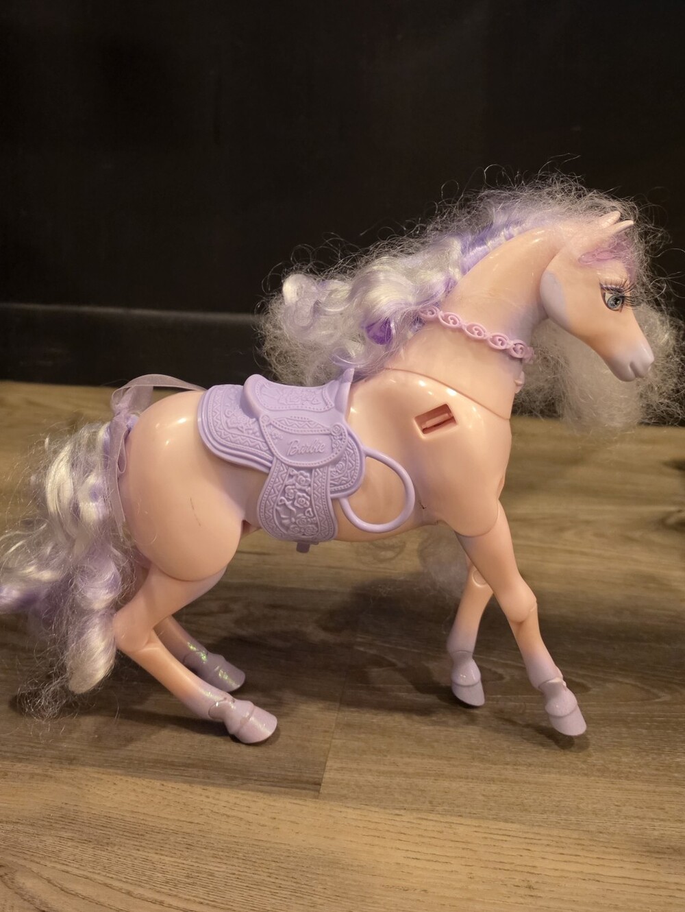 2005 Barbie in the Magic of Pegasus Brietta Pink Horse No Wings